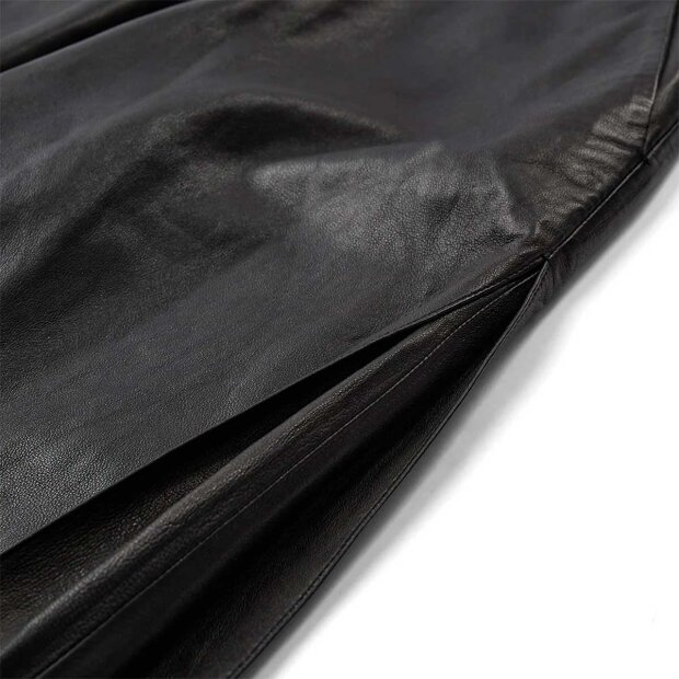 DEPECHE - MIA LOOSE PANTS WIDE LEG | BLACK