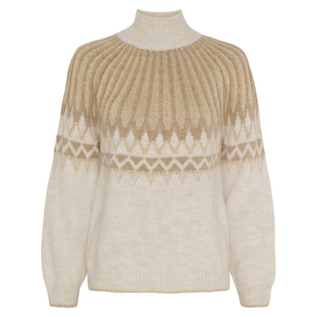 MARTA DU CHATEAU - GAELLE KNIT | BEIGE