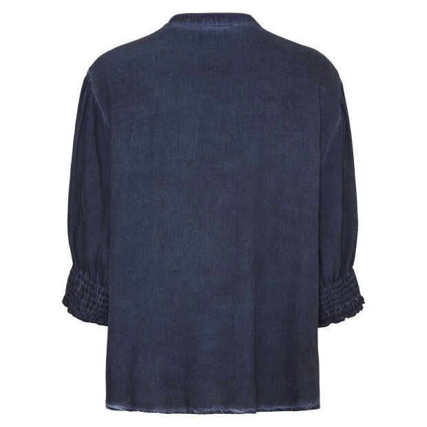 MARTA DU CHATEAU - UNNUR SKJORTE | BLUE SCURO COLD WASH