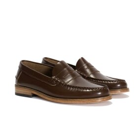 DICO Copenhagen - PENNY LOAFER IN POLIDO LEATHER | BROWN