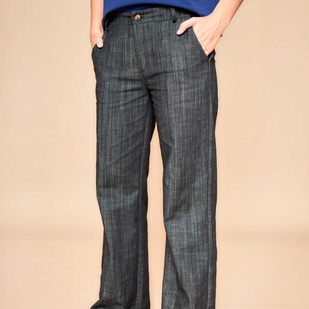 BLACK COLOUR - BOX BUKSER | BLACK DENIM