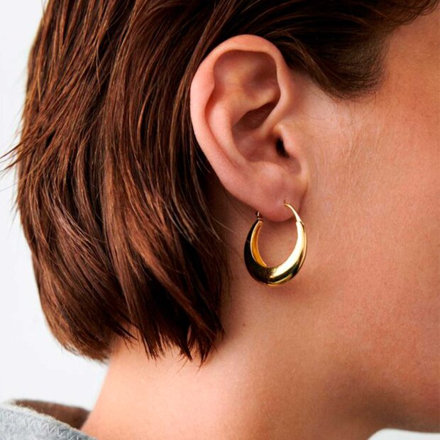 PERNILLE CORYDON - LARGE ATLAS EARRINGS | FORGYLDT
