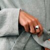 PERNILLE CORYDON - FAITH RING | FORSØLVET MESSING