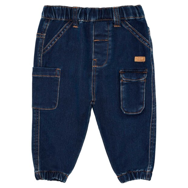 HUST AND CLAIRE - JOE SWEAT DENIM BUKSER | BLUE DENIM