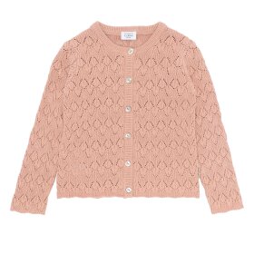 HUST AND CLAIRE - CILJA POINTELLE CARDIGAN | RUGBY TAN