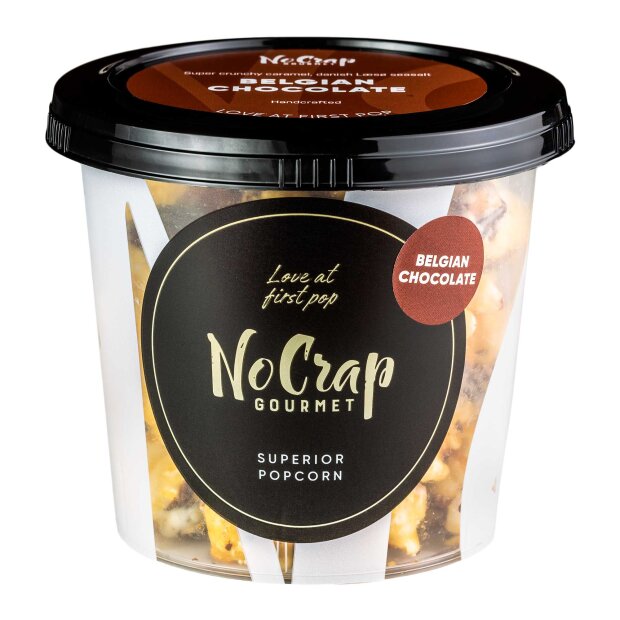 NO CRAP - POPCORN MED SMAG | BELGIAN CHOCOLATE