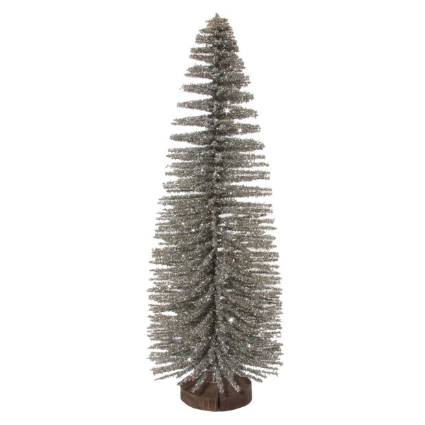 SHISHI - GLIMMER JULETRÆ 62CM | SØLV