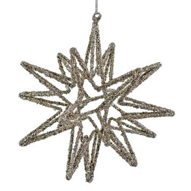 SHISHI - WIRE 3D STAR SILVER 15CM