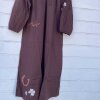 WAUW - THE GOOD LUCK DRESS | CHOCOLATE BROWN