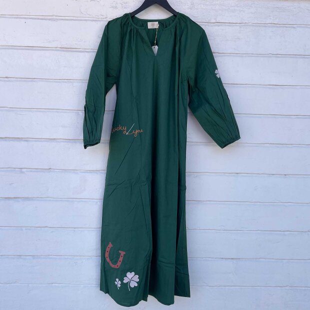 WAUW - THE GOOD LUCK DRESS | DARK GREEN