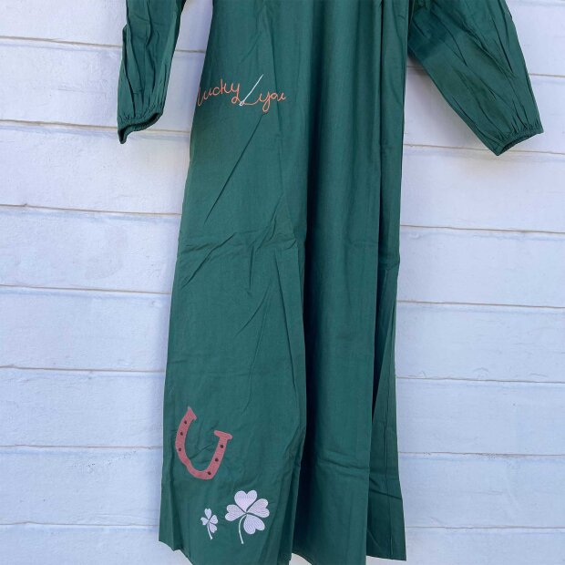 WAUW - THE GOOD LUCK DRESS | DARK GREEN
