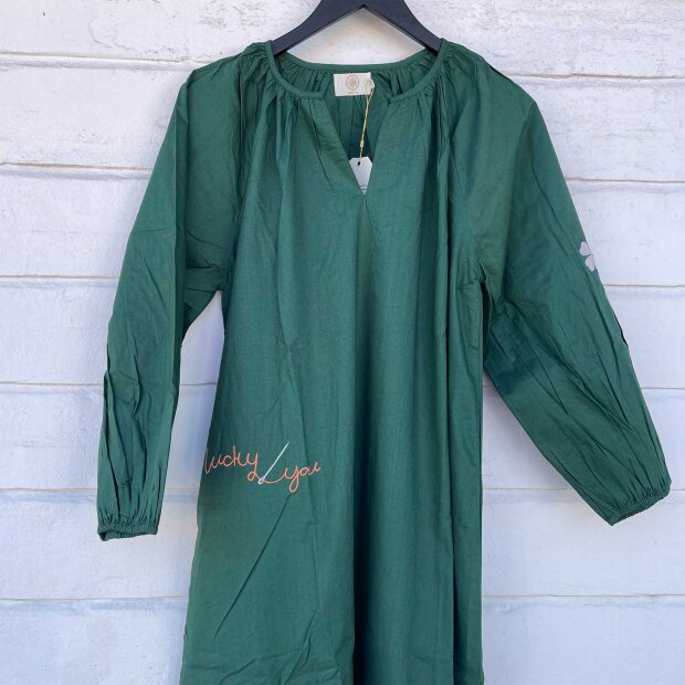WAUW - THE GOOD LUCK DRESS | DARK GREEN