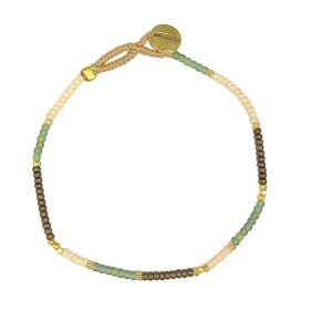 IBU JEWELS - BRACELET LULU MIX | ANTIQUE BEIGE