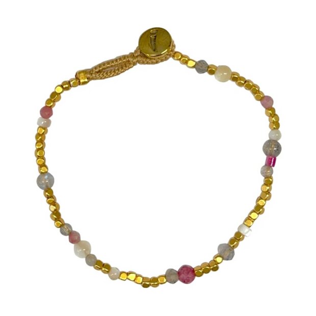 IBU JEWELS - BRACELET JOANIE MIX | GREY