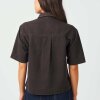 NEO NOIR - TIKI SOLID SHIRT | DARK BROWN NEO NOIR - TIKI SOLID SHIRT | DARK BROWN