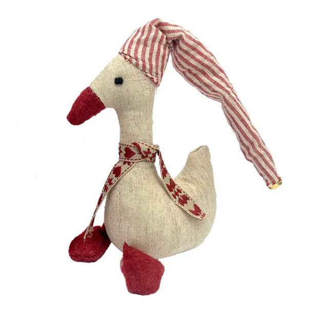 SPEEDTSBERG - GYTHA M/TØRKLÆDE H11CM | STRIBET HUE