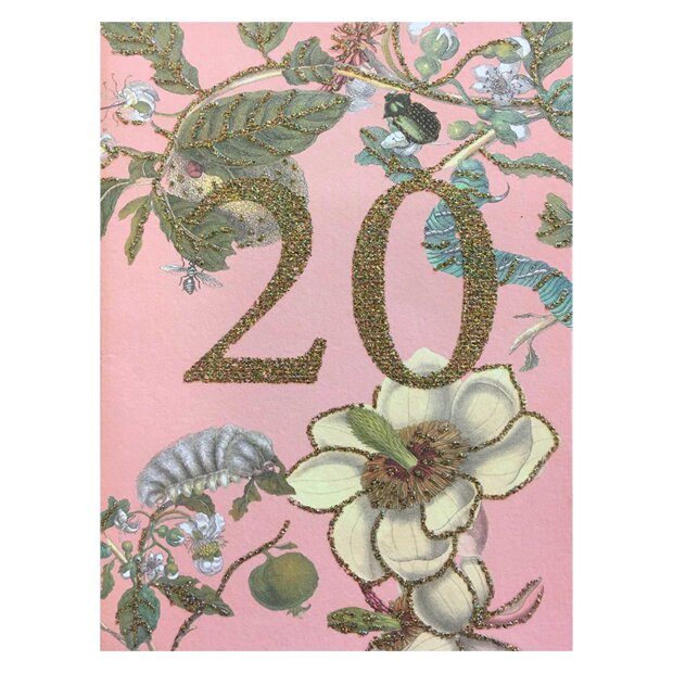 VANILLA FLY - LYKØNSKNINGSKORT 13X9 CM | 20 YEARS