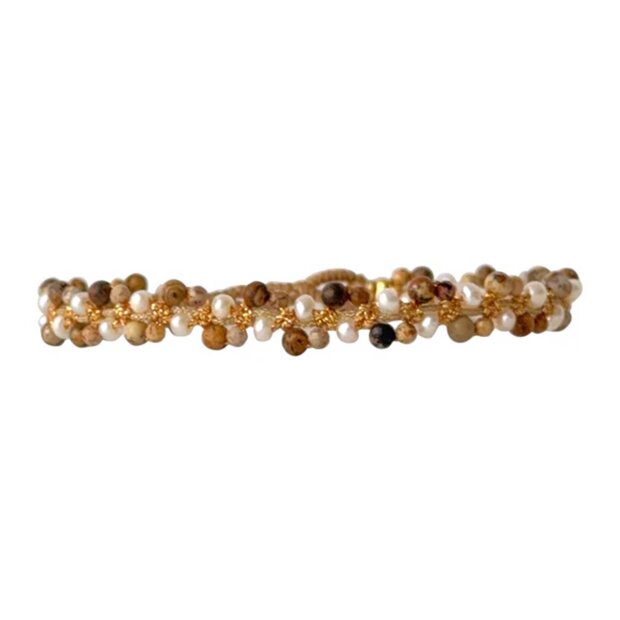 IBU JEWELS - BRACELET LULU ABEL | DESERT JASPER