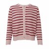BLACK COLOUR - DELL STRIBET CARDIGAN | WINE