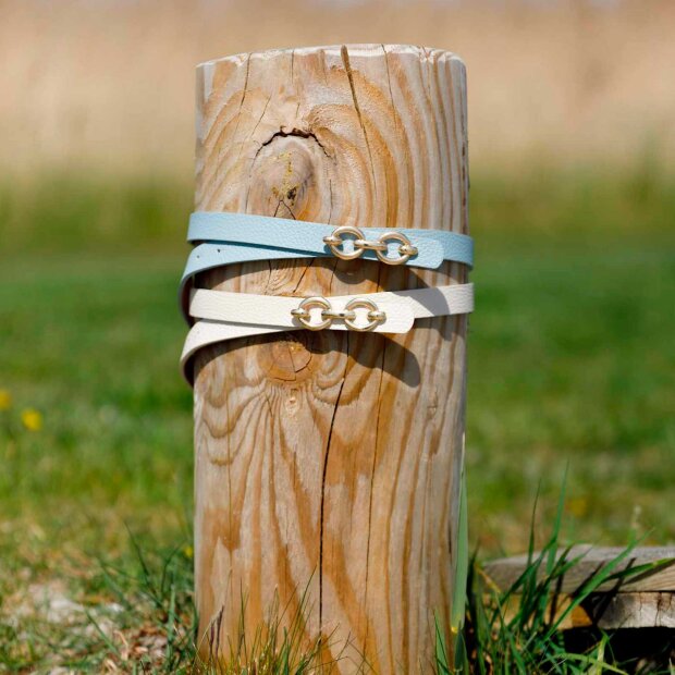 BLACK COLOUR - LOTUS BÆLTE | LT. BLUE