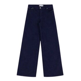 PLEASE - ANNE ORIGINAL DENIM ZIP JEANS | BLU DENIM
