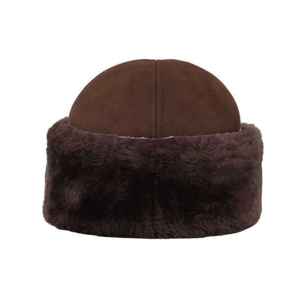 BECK SØNDERGAARD - DORA SHEARLING HAT | CHOCOLATE TORTE