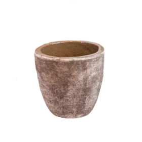 CHAKAR - RUSTIC POT D17CM