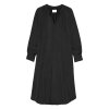 MOSHI MOSHI MIND - ABOVE DRESS SILKY | BLACK