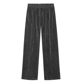 MOSHI MOSHI MIND - SONJA VELVET PANTS | DARK GREY