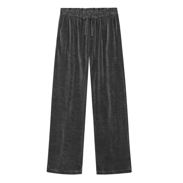 MOSHI MOSHI MIND - SONJA VELVET PANTS | DARK GREY