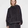 MOSHI MOSHI MIND - COSMOS HOODIE VELVET | DARK GREY MOSHI MOSHI MIND - COSMOS HOODIE VELVET | DARK GREY