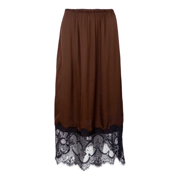 BLACK COLOUR - ISABELLA SKIRT | COFFEE