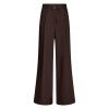 NEO NOIR - MALBA POPLIN PANTS | DARK BROWN