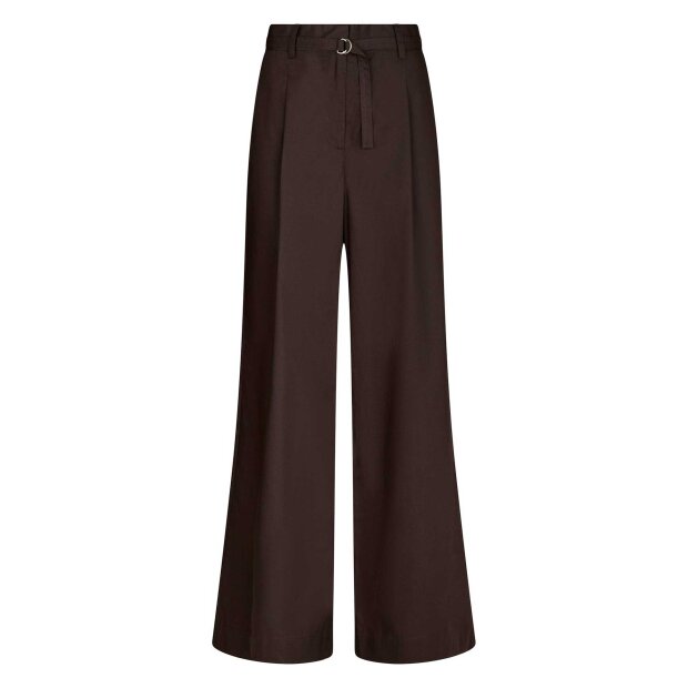 NEO NOIR - MALBA POPLIN PANTS | DARK BROWN
