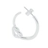 JANE KØNIG - TIED HEART HOOP | SØLV