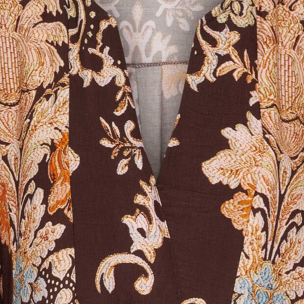 MARTA DU CHATEAU - PARSLEY DRESS | MARRONE