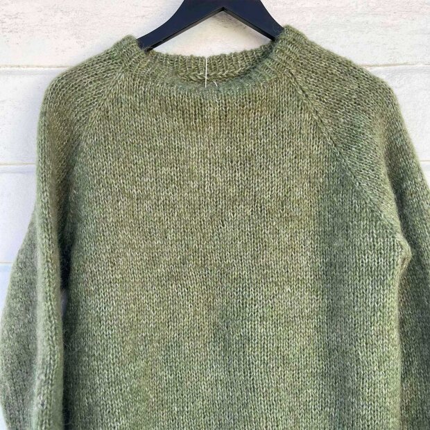 COFFEE BEANIES - IDA ALPACA SWEATER | ARMY