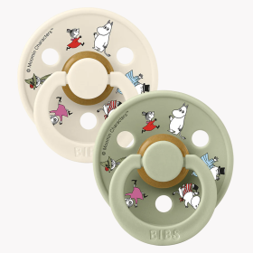 BIBS - 2-PAK - BIBS X MUMMIT - RUND | BEST FRIENDS