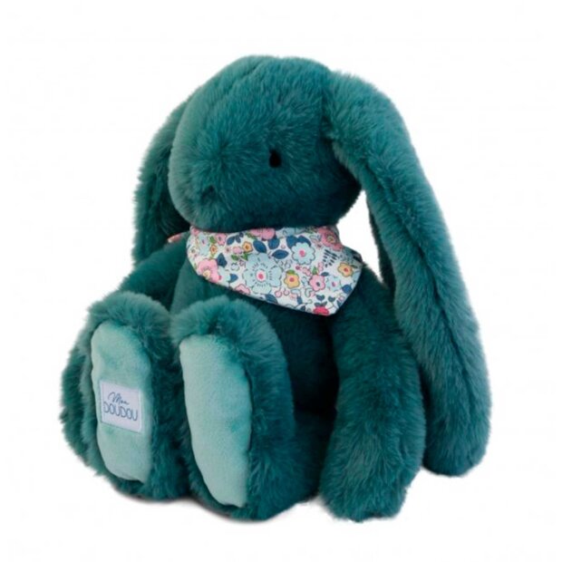 HISTOIRE D OURS - BLOMSTERKANIN GRØN 35CM