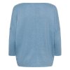 SAINT TROPEZ - MILA SZ PULLOVER | BLUE SHADOW MELANGE