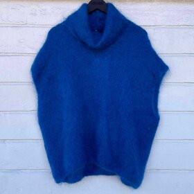 RAVN - STRIK M/KORTE ÆRMER HØJ HALS | COBOLT BLUE