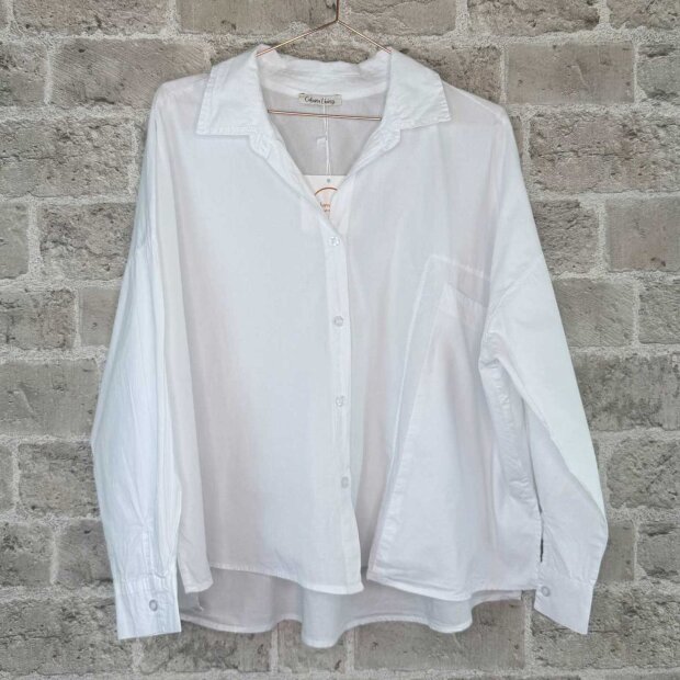 CABANA LIVING - NADINA SKJORTE | WHITE