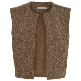 MARTA DU CHATEAU - CAPELLA KNIT VEST | CAMELLO