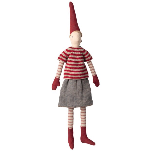 MAILEG - NISSE STR. 3 - PIGE | NEDERDEL & STRIKKER SWEATER