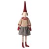 MAILEG - NISSE STR. 6 - PIGE | NEDERDEL & STRIKKET SWEATER