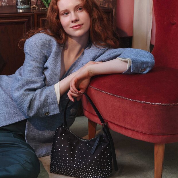 BECK SØNDERGAARD - GLIMSY GINNI SMALL BAG | BLACK