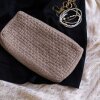 BY LOHN - KNITTED CLUTCH | TIGER MELANGE BY LOHN - KNITTED CLUTCH | TIGER MELANGE