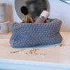 BY LOHN - KNITTED CLUTCH | GREY MELANGE