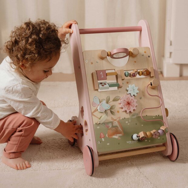 LITTLE DUTCH - MULTI-AKTIVITETS GÅVOGN - FAIRY GARDEN