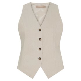 MARTA DU CHATEAU - RAINEY VEST | BEIGE